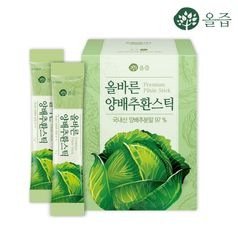 올바른 양배추환스틱 30포 x 1세트