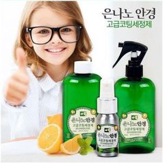 안경닦이 은나노안경 세정제 40ml/250ml/리필형 일회용안경클리너 닦기 딱이 크리너