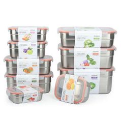 키친아트 스텐밀폐용기 모음전