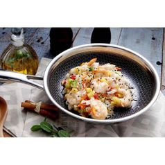 에지리 통3중 스텐큐브 28cm 웍