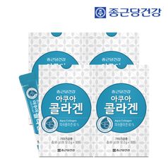 종근당건강 아쿠아 콜라겐 (2gX30포) 4박스(총4개월분)