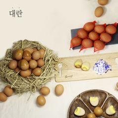 대란만 생산하고 판매 정직한 큰손_구운계란 한판(30구)+망사계란 한판(30구)