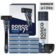 도루코 페이스7투 프레시 홈쇼핑 면도 풀세트 5호