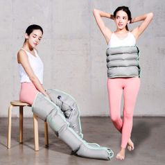 닥터라이프 V7 공기압 종아리 다리 허리 혈액순환 마사지 (다리+허리SET)