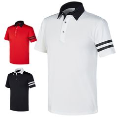 마스터베어 남성 투어 스판 카라 반팔 티셔츠 MB910