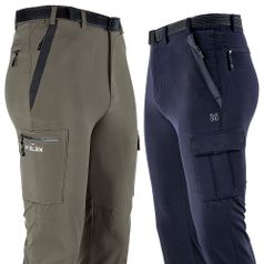 지퍼 카고 팬츠 여름 등산바지 남자 작업바지 등산복