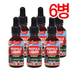 통라이프-플라보노이드-프로폴리스 액상 30ml-구강 항균작용 항산화에도움-6병