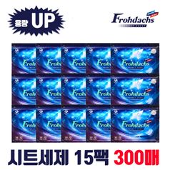잘 녹는 프로닥스 고농축 더블액션 세탁 시트세제 300매