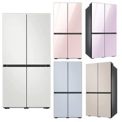 삼성 NS홈쇼핑 비스포크 냉장고 RF85T9203AP 글램새틴