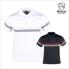 럭스 남성골프의류 냉감 골프 반팔 셔츠 M402-NBE20