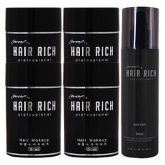 헤어리치 흑채 20g 4개+헤어미스트