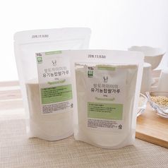 유기농찹쌀가루 400g 2단계 중간입자
