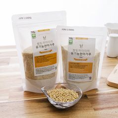유기농현미가루 200g 1단계 고운가루