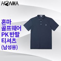혼마 남성용 골프웨어 PK반팔티셔츠