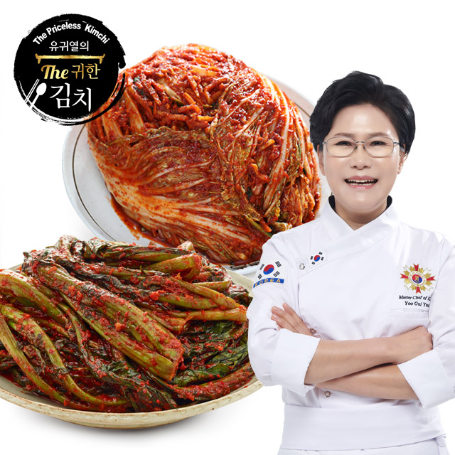 유귀열의 The 귀한 포기김치 5kg+갓김치 3kg