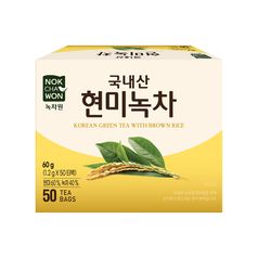녹차원 국내산현미녹차 50티백 (사무실기본녹차)