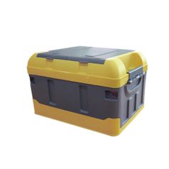 휴크래프트 뚜껑있는 폴딩박스 수납정리함 캠핑 대형 리빙박스 40L 65L 70L