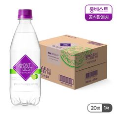프리미엄 몽베스트 탄산음료 라임 500mLx20병