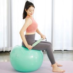 안티버스트 짐볼 다이어트 필라테스 요가볼 (민트 65cm)
