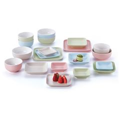 한국도자기 NEW 파스텔 디너웨어 6인홈세트 29p(색상랜덤발송)