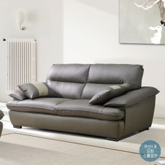 아이앤 딜렌 가죽 3인용 소파 PD