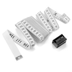 바디측정 피팅 줄자(3M) (화이트) 재봉줄자