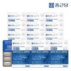 종근당 20100 초임계 알티지 오메가3 30캡슐 12박스 / 비타민A D E