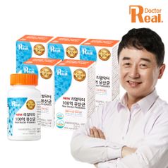 리얼닥터 포스트바이오틱스 100억 유산균 30캡슐 5개 (5개월분)