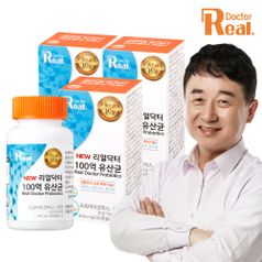 리얼닥터 포스트바이오틱스 100억 유산균 30캡슐 3개 (3개월분)