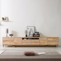 아이앤 렐리 3000 고무나무원목 거실장 FI