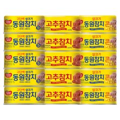 동원참치 라이트스탠다드 85g x 30캔/고추참치/콘참치
