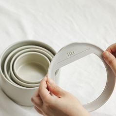 네오플램 피카원 도자기 보관 밀폐 용기 600ml