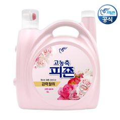 피죤 고농축 대용량 섬유유연제 6L 일반드럼겸용