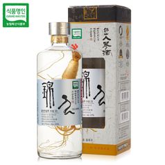 금산인삼주 수삼 23도 375ml 식품명인