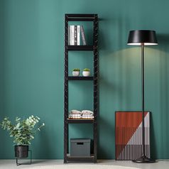 무볼트 앵글선반 조립 철제선반 1100x500x1200 5단