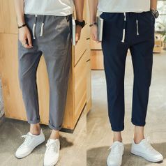 롤업 린넨 바지 린넨팬츠/롤업팬츠/마바지/통풍팬츠
