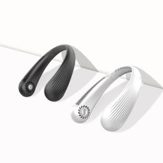 휴대용 무선 넥선풍기 충전식 목에거는선풍기 3단계 풍속조절 시원한 선풍기추천