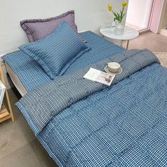 사계절 타탄홀릭 세미마이크로 차렵이불 침구세트 SS