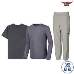 BFL 1+1+1 반팔티+쿨티+카고바지세트 S22TP-030298