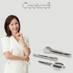 전인화의 쿡셀 블랙큐브 파에야 전용 키친 툴세트(가위+집게 2개)5%쿠폰+구매 후 3천원 적립