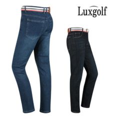남성 봄 여름 골프웨어 편한 골프바지 데님 청바지