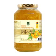 녹차원 꿀유자차 2KG