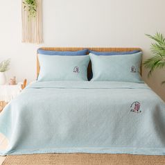 풍기인견 시원한 냉감 다이아 누빔 여름이불 침대패드 베개커버 S/Q