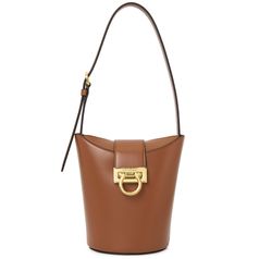 페라가모 트리폴리오 여성 버킷백 21 1194 SIENA TAN 0755238