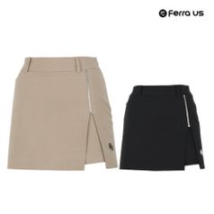 여성 여름 골프웨어 골프 지퍼 치마 바지 랩 반바지