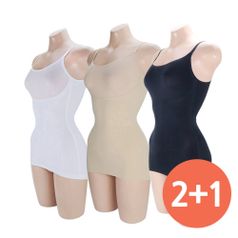 대박 꿀템 올 퓨징 흡한속건 나시 슬림 쿨 바디 보정 멀티 캐미솔 3종세트