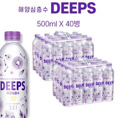 Deeps 해양심층수 딥스 골드 500ml 40병