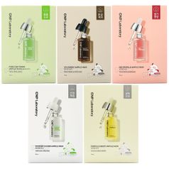 CNP 차앤박 앰플마스크팩 10매--포어 비타 레드 뮤제너 프로폴리스_선택