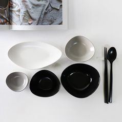 모던스톤 1인 식기세트 5p 4color