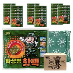 박상병 손난로 150g 30매 군용핫팩 대용량핫팩